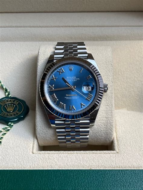 rolex datejust 41 weißgold lünette|2021 rolex datejust 41 mm.